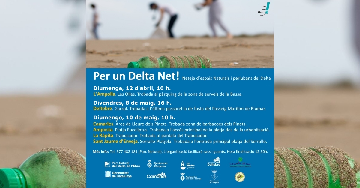 Per un Delta Net! - Sant Jaume d’Enveja (nova data) Per un Delta Net! - Sant Jaume d’Enveja (nova data)