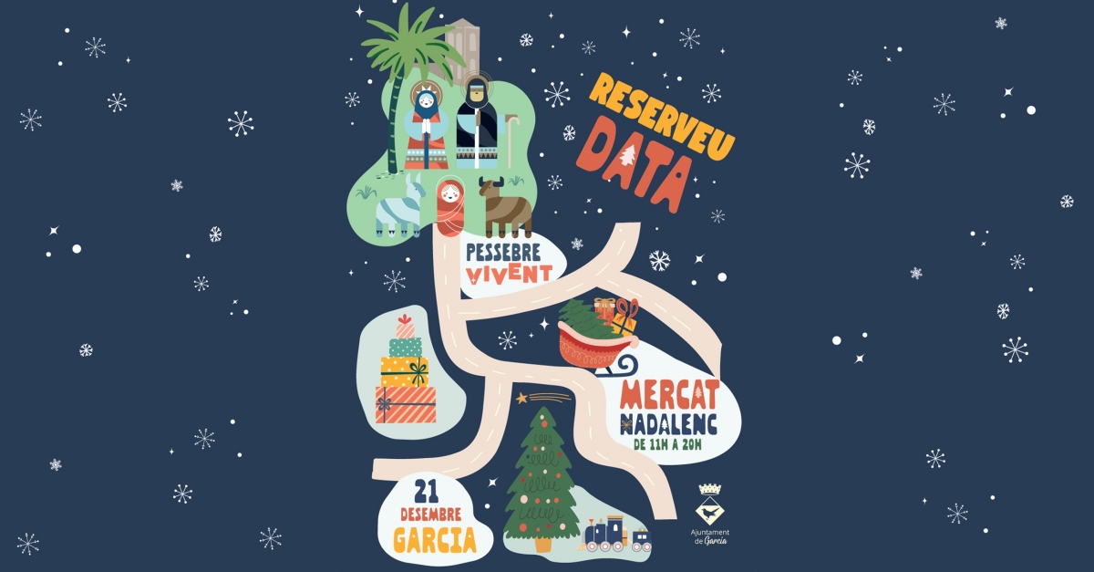 Pessebre vivent i Mercat nadalenc