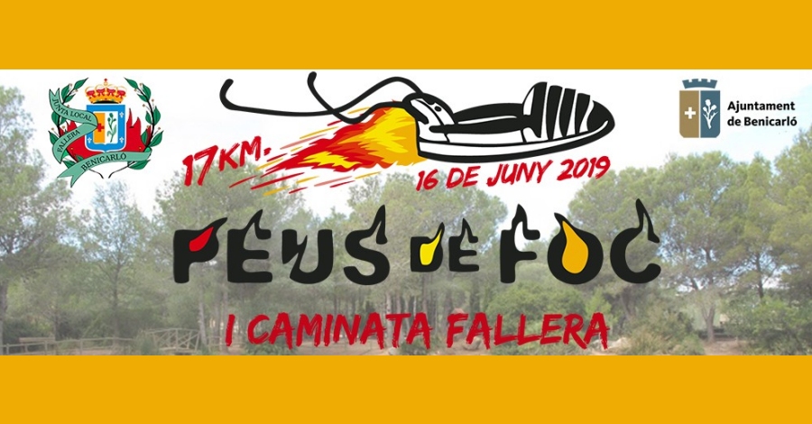Peus de foc 1a Caminada fallera Peus de foc 1a Caminada fallera