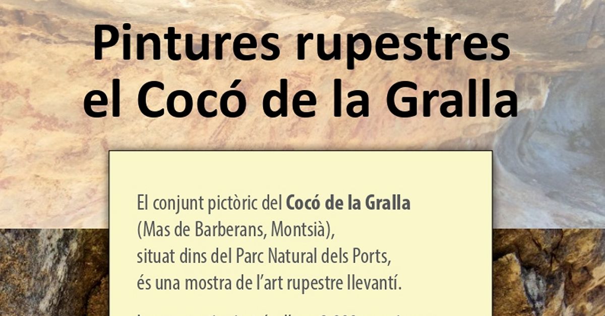 Introducci� al Museu de la Pauma + visita guiada a les pintures rupestres del Coc� de la Gralla