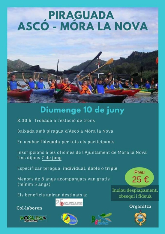 Piraguada Asc� � M�ra la Nova