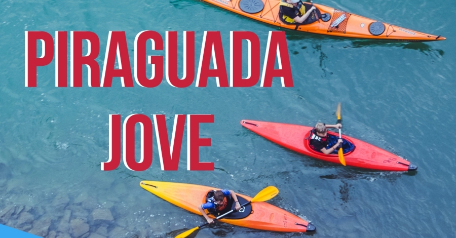 Piraguada jove. Tram pel riu M�ra-Miravet