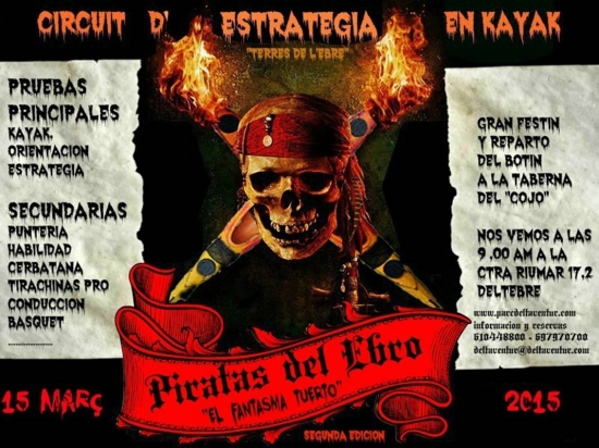Circuit d&rsquo;estrat�gia en caiac �pirates de l&rsquo;Ebre�