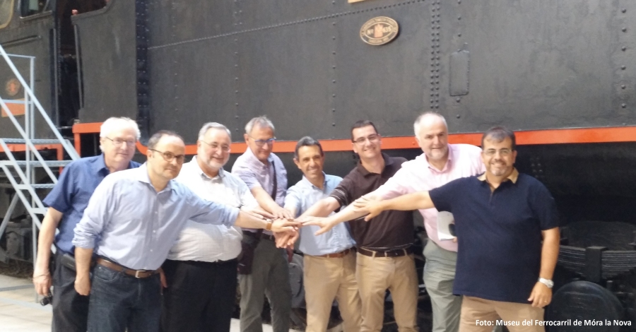 El Departament de Cultura i el mNACTEC presenten els plans de futur pel Museu del Ferrocarril de M�ra la Nova | EbreActiu.cat, revista digital d&rsquo;oci actiu | Terres de l&rsquo;Ebre ...