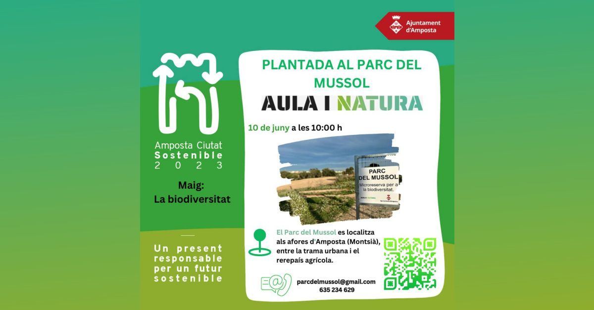 Plantada al Parc del Mussol Aula i Natura Plantada al Parc del Mussol Aula i Natura
