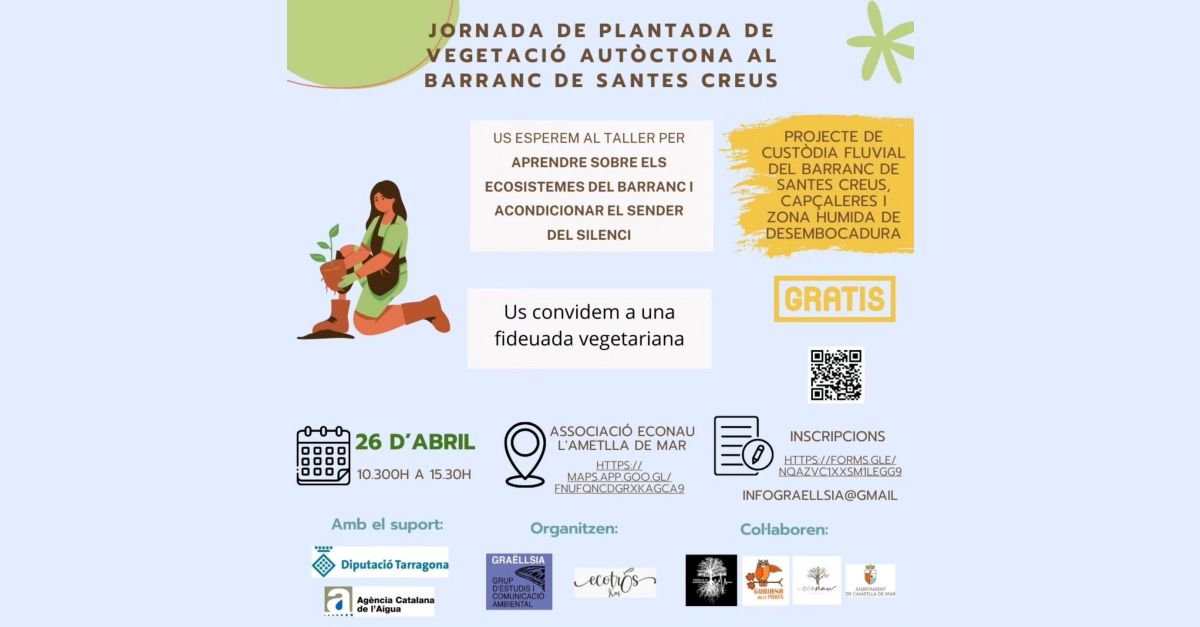 Jornada de plantada de vegetaci autctona