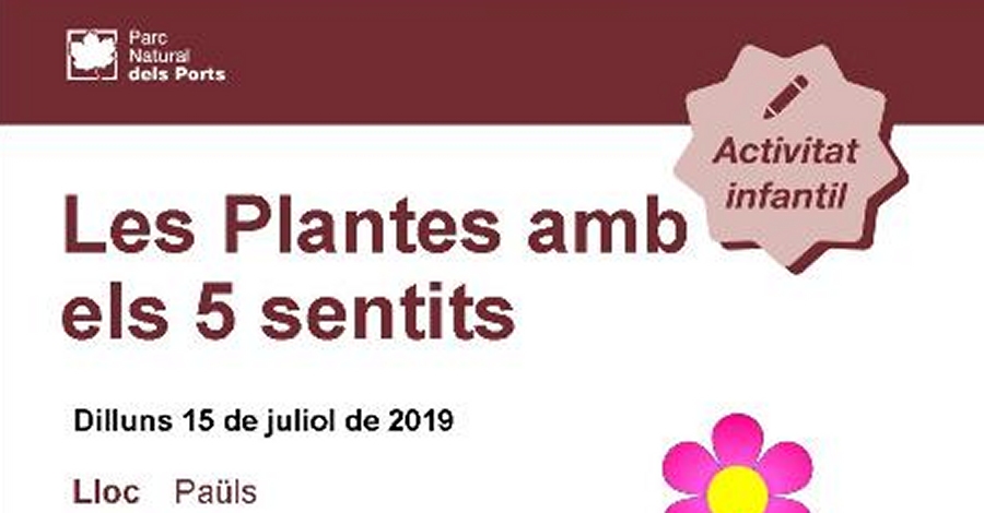 Les Plantes amb els 5 sentits Les Plantes amb els 5 sentits