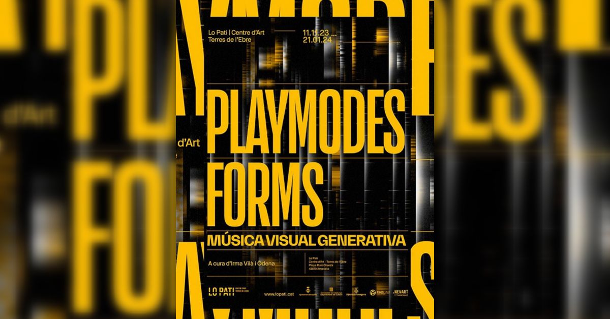Exposici� �Playmodes Forms�. M�sica visual generativa