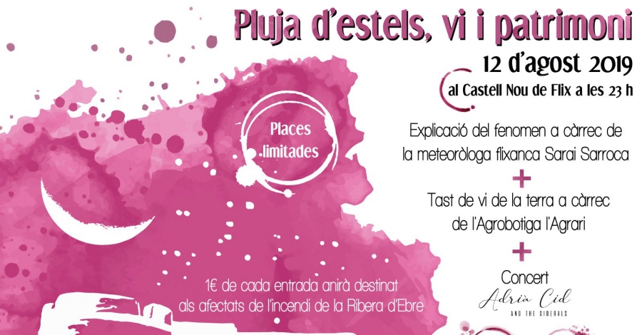 Pluja d�estels, vi i patrimoni