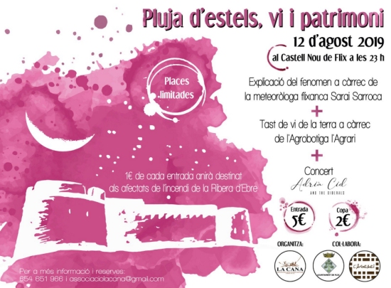 Pluja d’estels, vi i patrimoni Pluja d’estels, vi i patrimoni