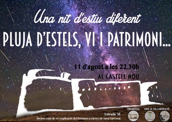 Pluja d’estels, vi i patrimoni Pluja d’estels, vi i patrimoni