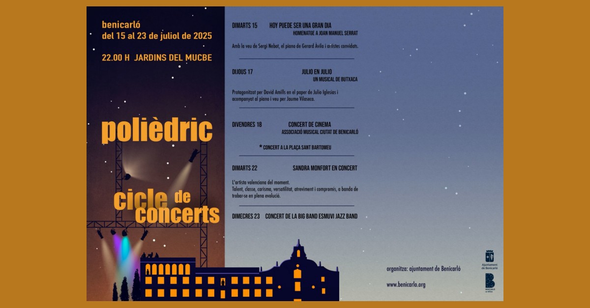 Poli�dric. Cicle de concerts