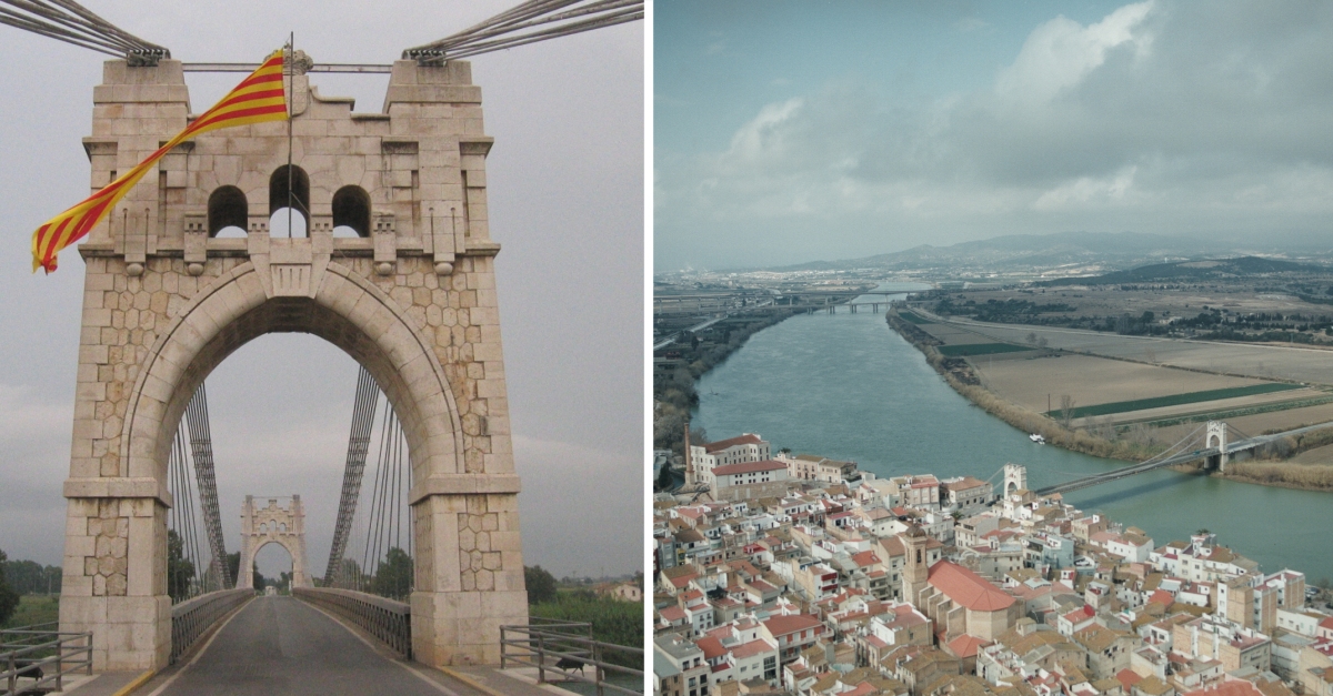 Pont Penjant d’Amposta | EbreActiu.cat, revista digital d’oci actiu | Terres de l’Ebre ...