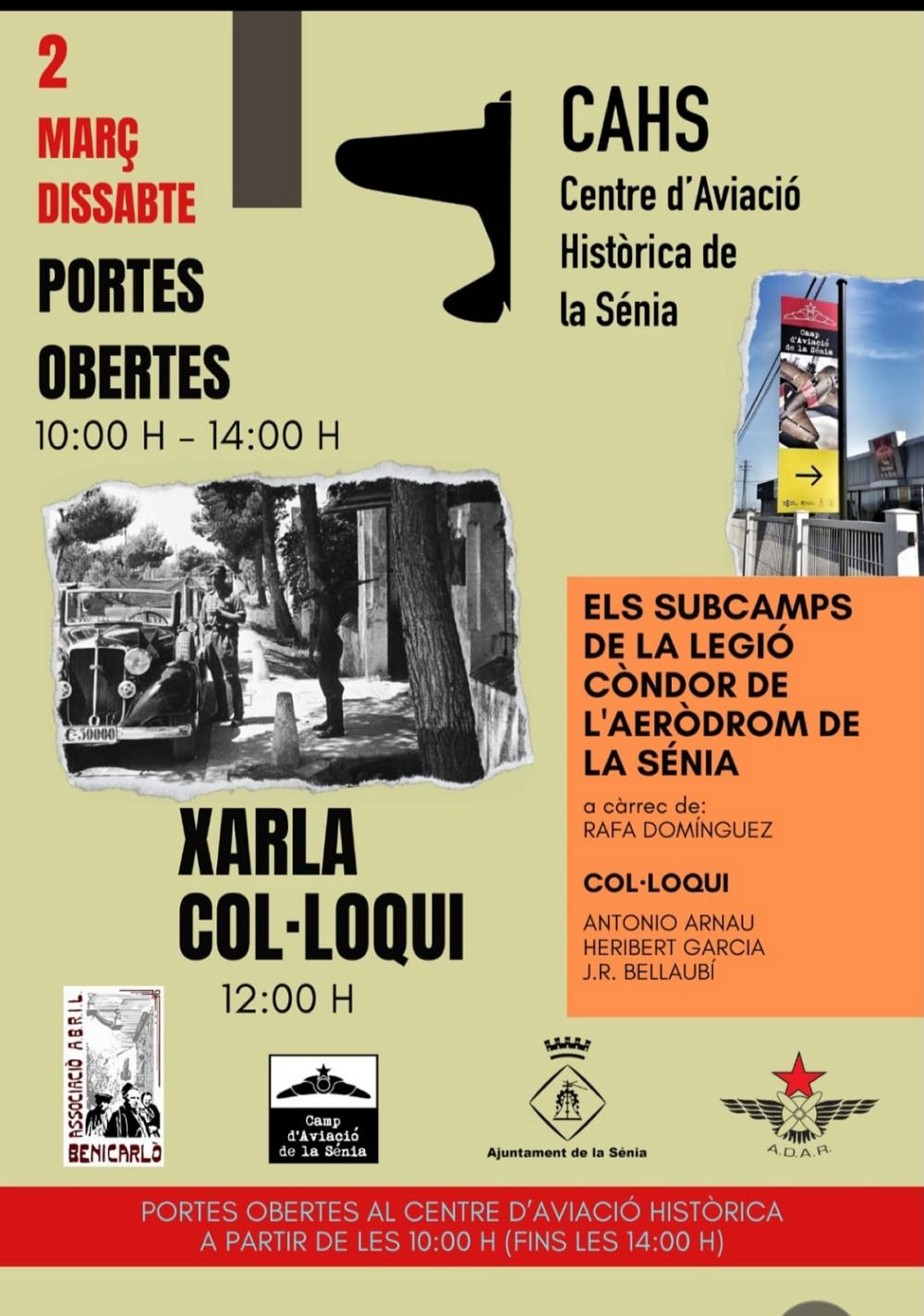 Portes obertes al Centre d�Aviaci� Hist�rica de la S�nia