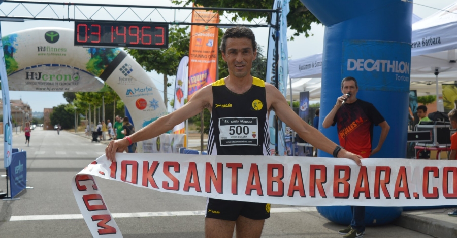 Jes�s Espa�a i Sandra Vidiella guanyen la Cursa 10 k de Santa B�rbara | EbreActiu.cat, revista digital d&rsquo;oci actiu | Terres de l&rsquo;Ebre ...