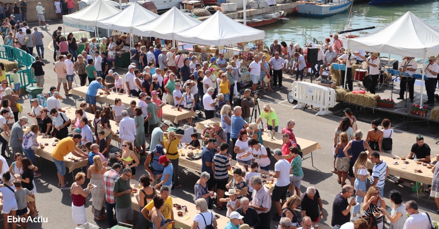 La XX Festa de la Sega de lAmpolla reuneix ms de 2.500 persones al port pesquer