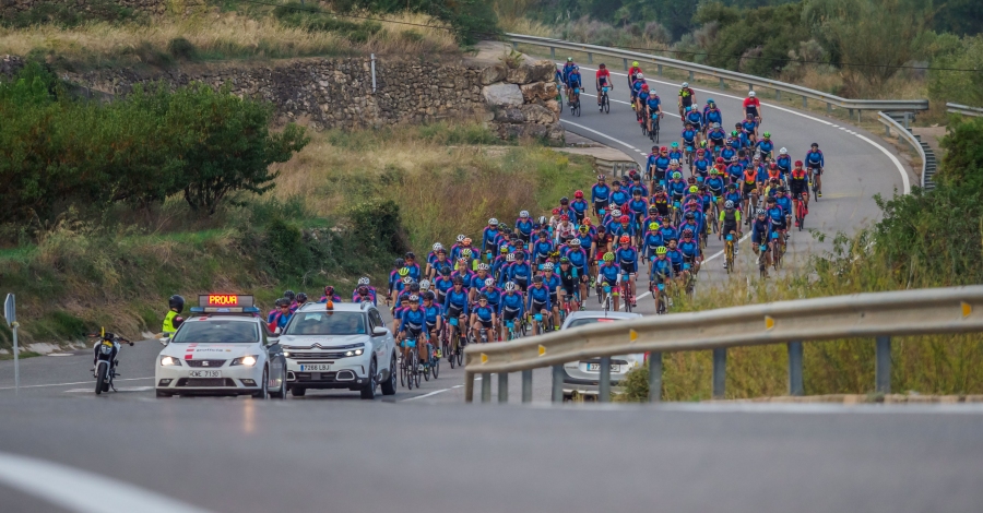 La Gran Fondo SB Hotels Terres de lEbre aplega ms de 600 ciclistes