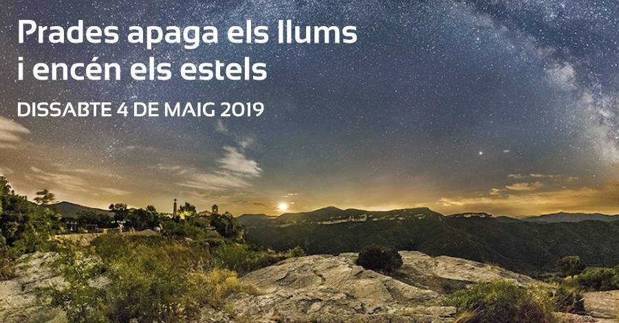 Prades apaga els llums i enc�n els estels