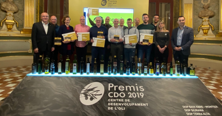 Els Premis CDO guardonen els millors olis doliva verge extra de les DOP Baix Ebre-Montsi, Siurana i Terra Alta