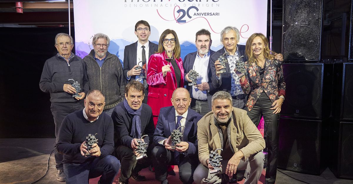 La DO Montsant conclou el seu 20 aniversari amb el lliurament dels Premis Montsant