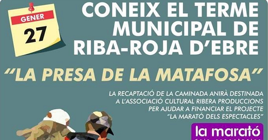 Conoce el t�rmino de Riba-roja: La presa de la Matafosa