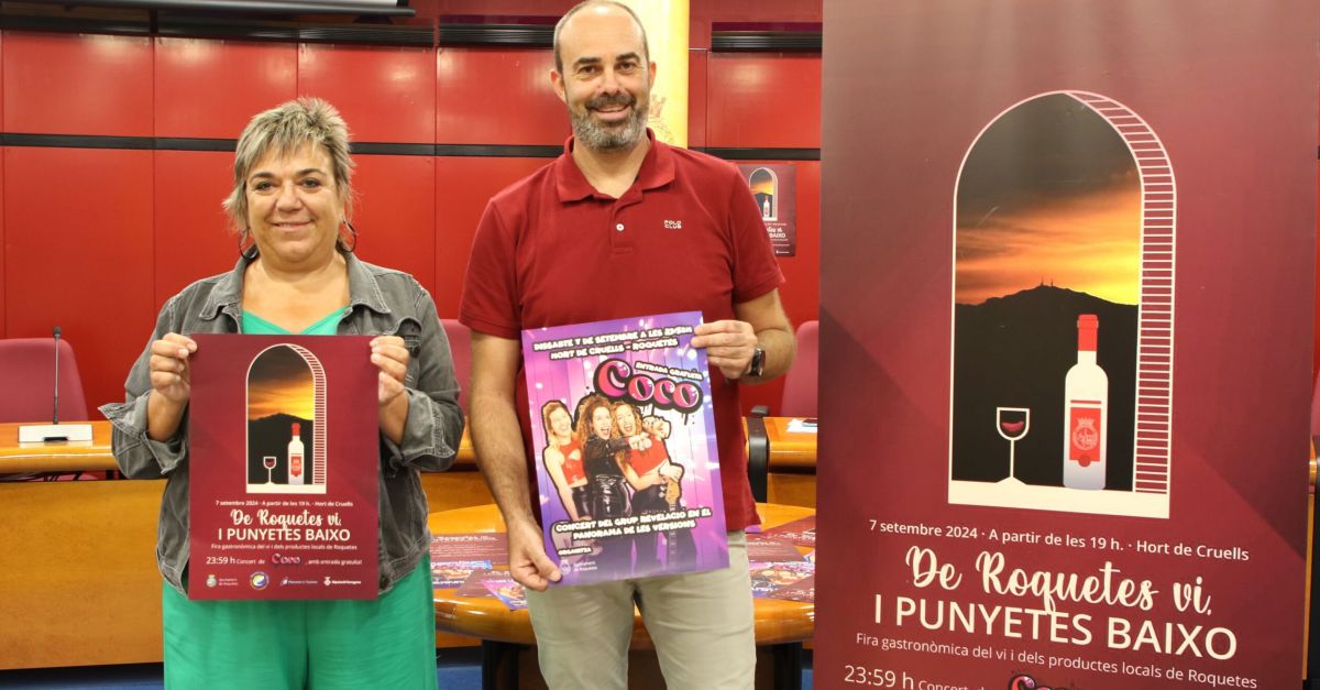 Arriba la tercera edici De Roquetes vi, i punyetes baixo, la fira gastronmica del vi i dels productes locals de Roquetes
