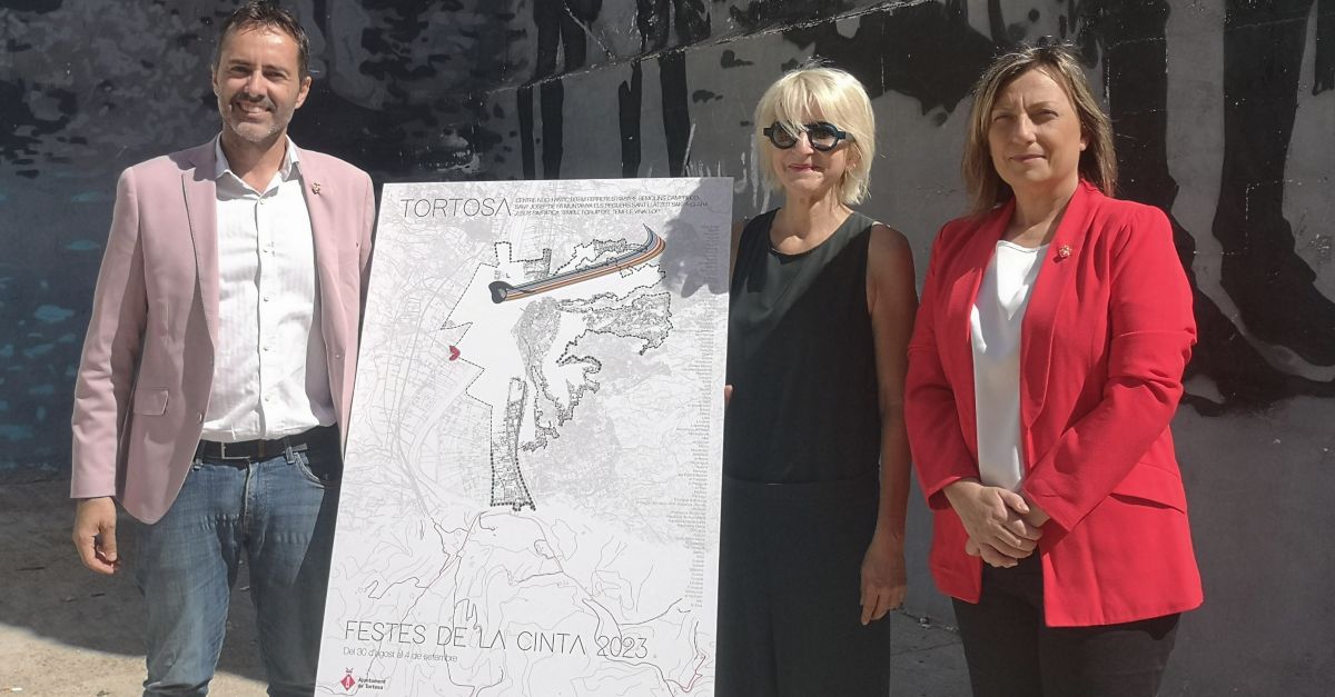 Lartista tortosina Pilar Lanau, autora del cartell de Festes de la Cinta 2023