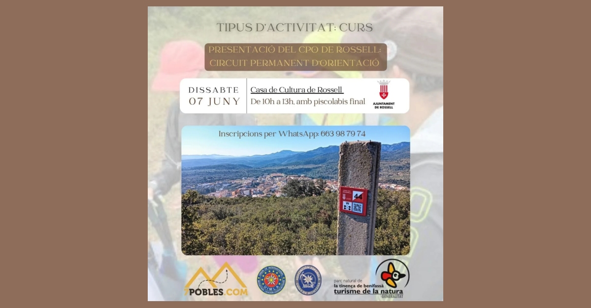 Presentaci�n del circuito permanente de orientaci�n de Rossell