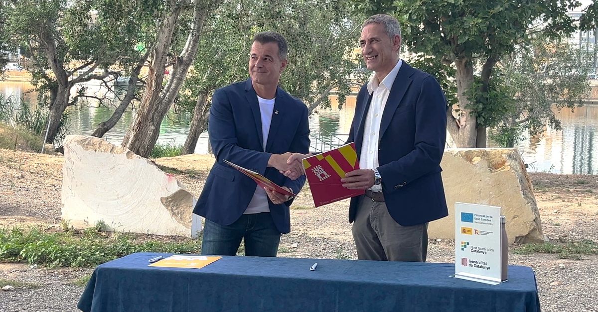 Es presenta el projecte de connexi entre el CN - Via Verda del Carrilet de la Cava i el Pont Penjant dAmposta