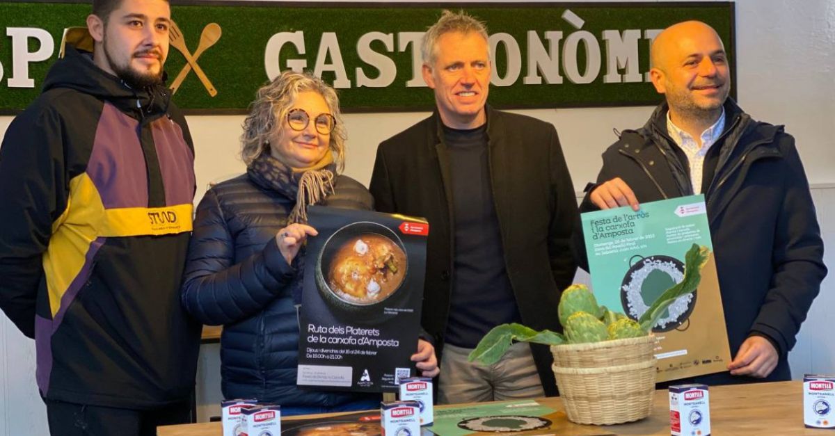 Larrs i la carxofa, protagonistes del febrer gastronmic a Amposta