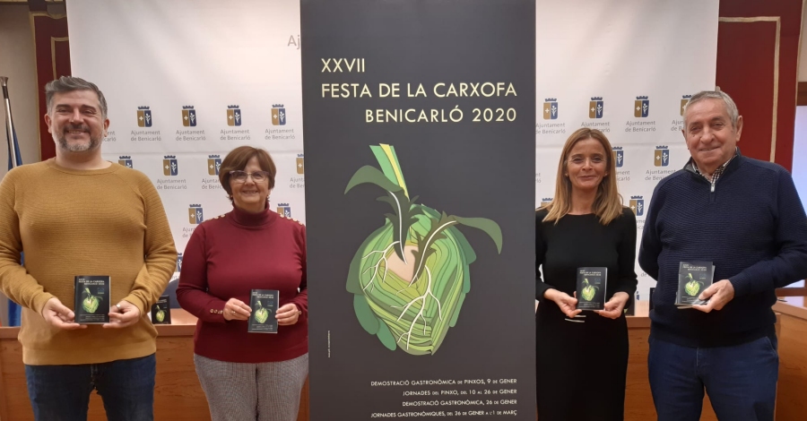 La XXVII Festa de la Carxofa de Benicarl arrancar el 10 de gener amb les Jornades del Pinxo