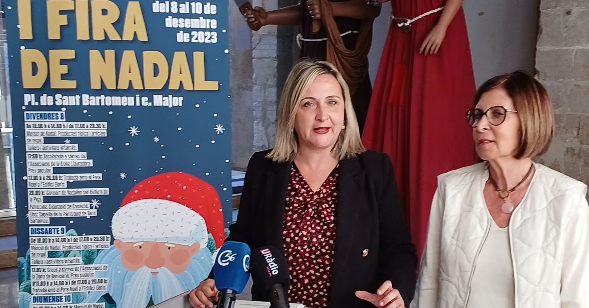 Benicarl presenta la primera edicin de la Feria de Navidad