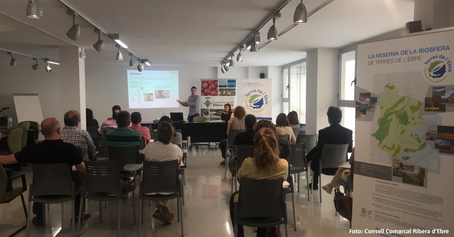La Ribera d�Ebre presenta el projecte del GR-99 a les empreses acreditades per la Reserva de la Biosfera