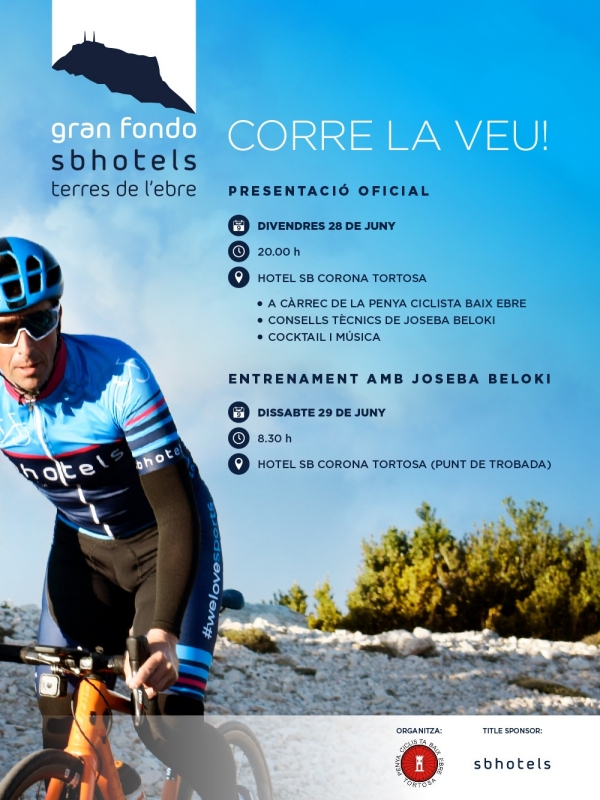 Presentaci� de Gran Fondo Terres de l&rsquo;Ebre