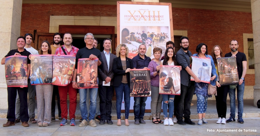 Tortosa presenta la imatge de la XXIII edici de la Festa del Renaixement