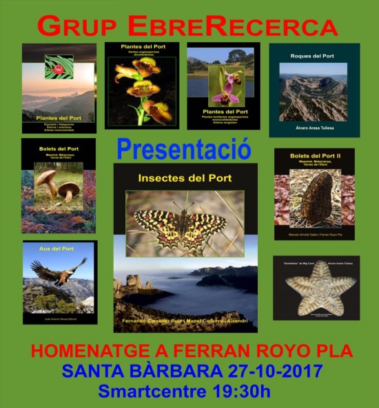 Presentaci� del llibre �Insectes del Port�