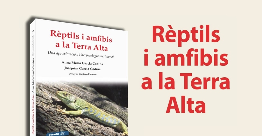 Presentaci� del llibre �R�ptils i amfibis a la Terra Alta"�, dels germans Anna Maria i Joaquim Garcia Codina