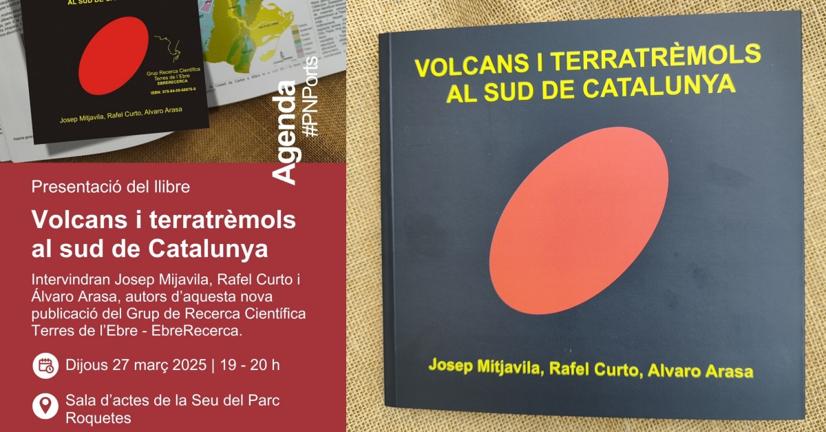 Presentaci� del llibre �Volcans i Terratr�mols al sud de Catalunya�