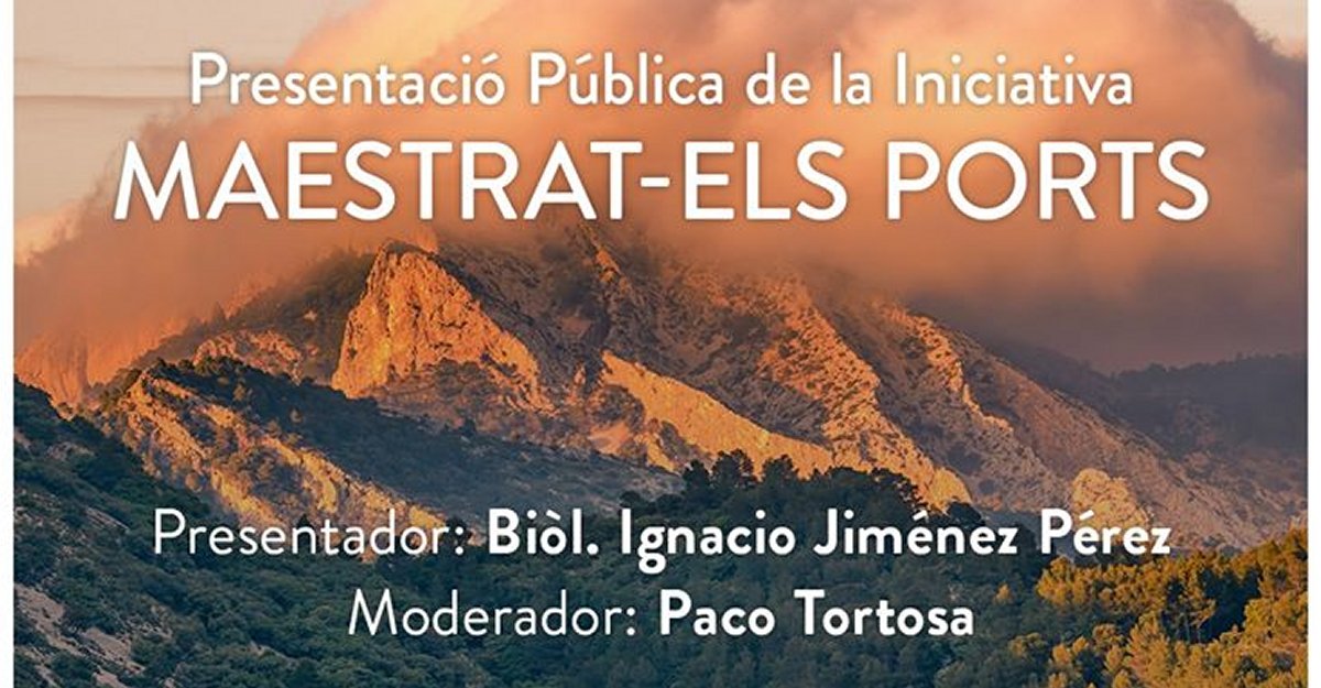 Presentaci� p�blica de la iniciativa Maestrat-Els Ports