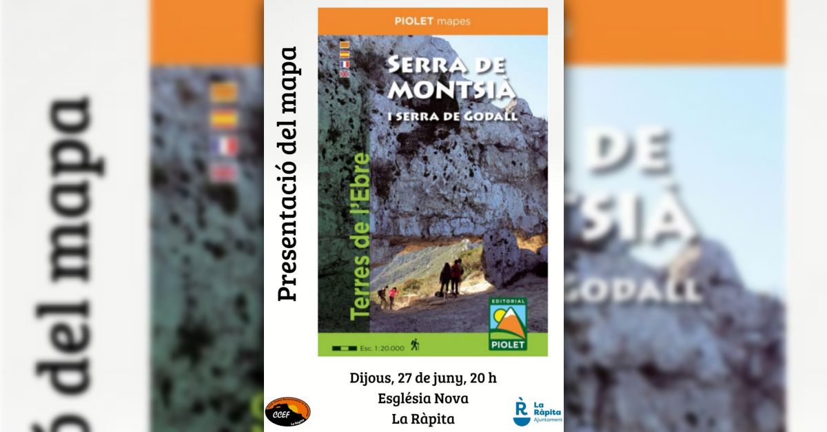 Presentaci�n del nuevo mapa de la Sierra de Montsi� y Serra de Godall