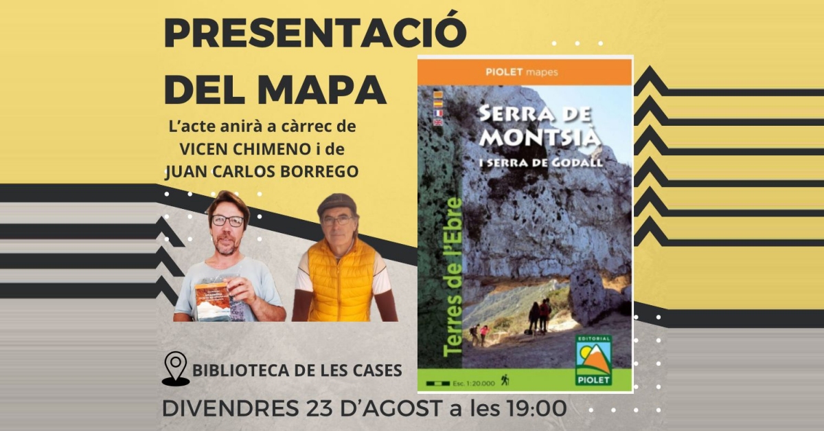 Presentaci� del mapa de la Serra de Montsi� i Serra de Godall