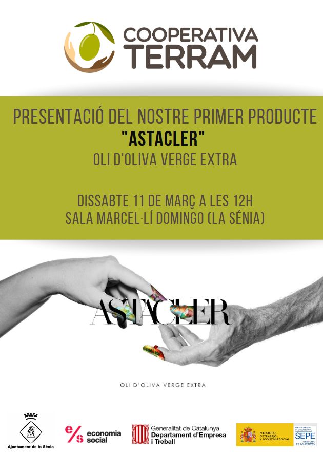 Presentació de l’OOVE Astacler de la Cooperativa Terram Presentació de l’OOVE Astacler de la Cooperativa Terram