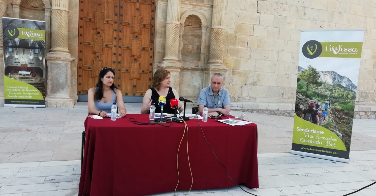 Tivissa presenta el programa del cicle cultural Les Nits a la Baranova
