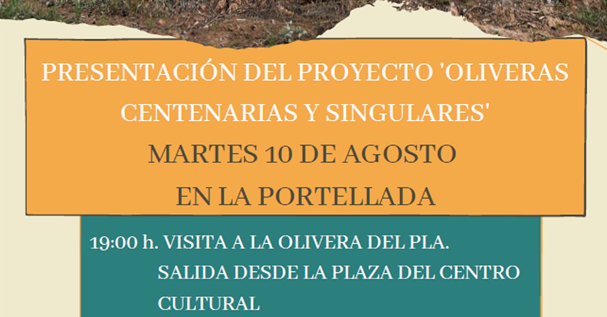 Presentaci� del projecte �Oliveras centenarias y singulares�