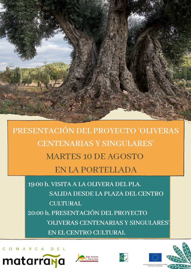 Presentació del projecte «Oliveras centenarias y singulares» Presentació del projecte «Oliveras centenarias y singulares»