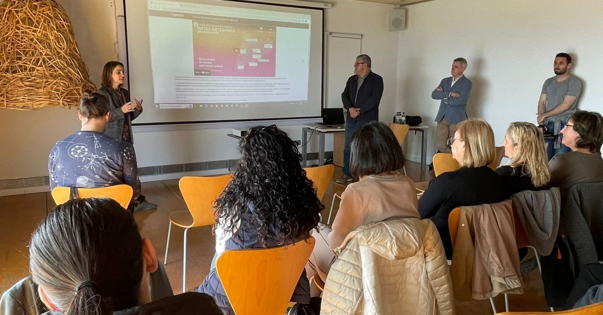 Mas de Barberans acull la presentaci del projecte Rutes Artesanes de Catalunya