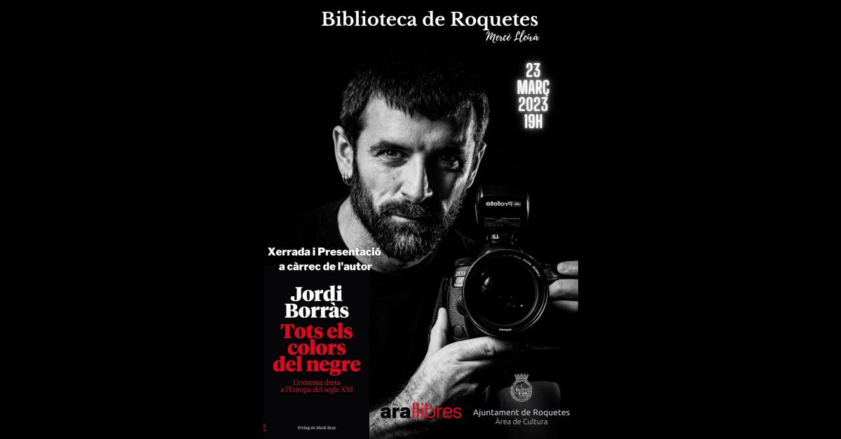 Charla y presentaci�n de Tots els colors del negre