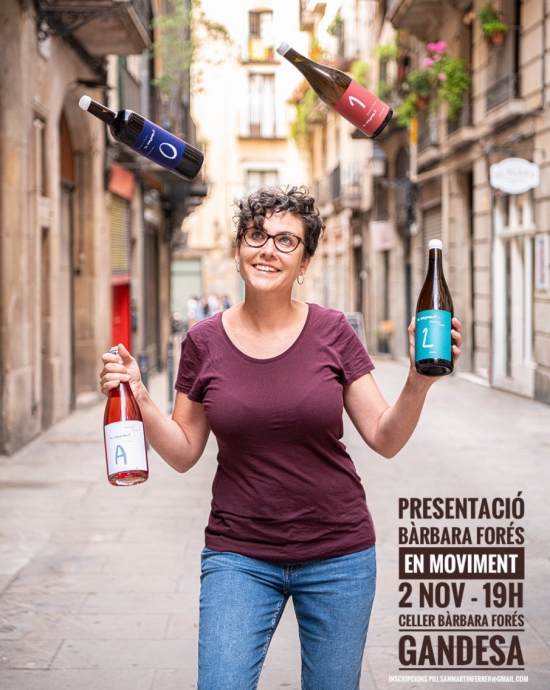 Presentació dels vins En Moviment Presentació dels vins En Moviment