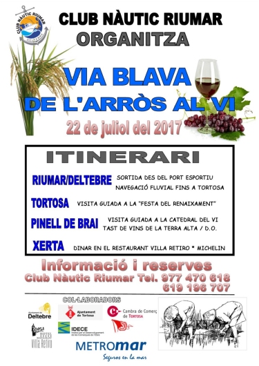Una �Via Blava� que va de la terra de l&rsquo;arr�s a la terra del vi navegant per l&rsquo;Ebre | EbreActiu.cat, revista digital d&rsquo;oci actiu | Terres de l&rsquo;Ebre ...