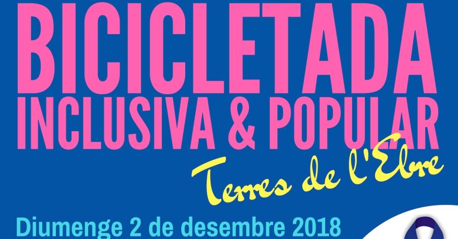 Bicicletada Inclusiva i Popular a les Terres de l�Ebre
